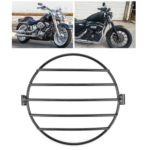 Universal Vintage Motorcycle Front Headlight Trim Modified Accessory 1
