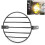 Universal Vintage Motorcycle Front Headlight Trim Modified Accessory 3