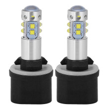 2 bombillas LED para faros antiniebla y luces de circulación diurna 880 899 6000K Blanco 50W
