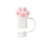 Cat Paw Straw Stoppers Silicone Straw Covers 6pcs 2