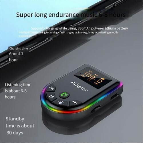 5.3 Δέκτης πομπού Bluetooth 2 σε 1 προσαρμογέας Bluetooth με οθόνη LED 1
