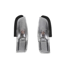 1Pair Car LED Rearview Mirror Turn Signal (LH+RH) 81740-02140 81730-02140 compatible Toyota Camry 2012-2017