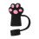 Cat Paw Straw Stoppers Silicone Straw Covers 6pcs 5