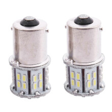 2x 1156 BA15S 382 P21W vita 50 SMD LED bakljus för bil