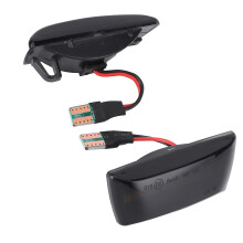Side indicator light for Opel Corsa D, smoked color