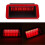 Universal 5 LED 12V Car High Mount Third Brake Light Tail Lamp Red 2
