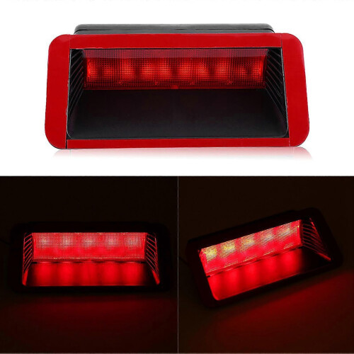 Universal 5 LED 12V Car High Mount Third Brake Light Tail Lamp Red 1