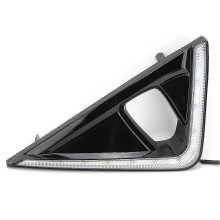 2 luces LED de circulación diurna de 3 colores, 12 V, compatibles con Jeep Cherokee 2019-2020.