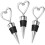 Conjunto de 3 rolhas para vinho e champanhe 1
