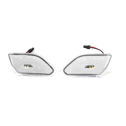 Transparent Led Front Side Marker Light For JL 2018+ 2