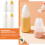 Μπουκάλι σάλτσας τροφίμων 500ml & 350ml σετ 4 τεμαχίων 4