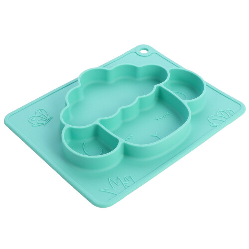 Silikon sugplatta för småbarn - 1-pack 1