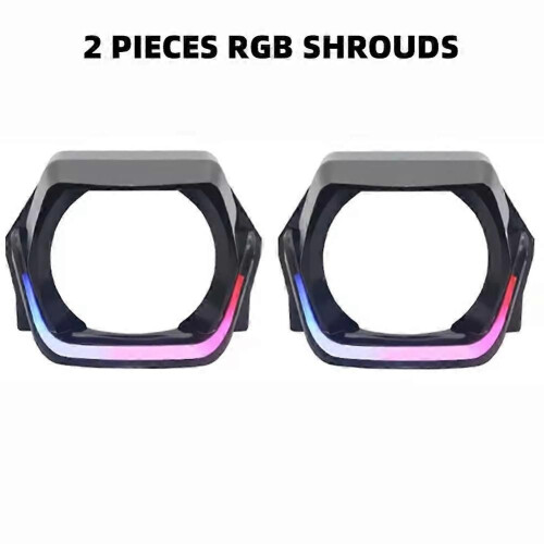 1 ζεύγος τετράγωνων καλυμμάτων LED 3.0'' με φως Angel Eyes RGB για 1