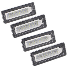 2x LED-kentekenplaatverlichting voor auto's, compatibel met Smart, geschikt voor coupé en cabriolet