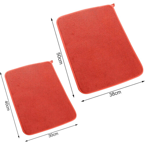 Drying Mat Heat-Resistant Non-Slip Absorbent Kitchen 2