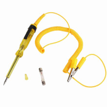Car Circuit Tester Light Bulb Voltage Test Pen Yellow Pencil DC 6V 12V 24V