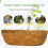 Coconut Fiber Liners for Hanging Baskets 2 pcs 5