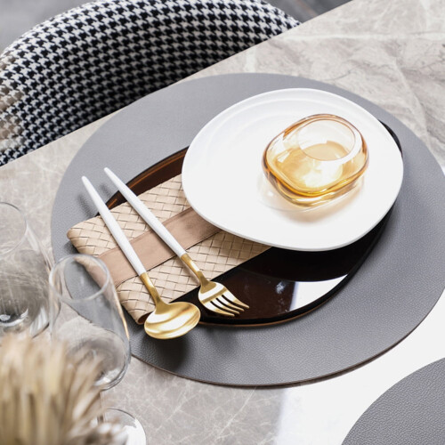 Stainless Steel Round Soup Spoon – 5 Pack 2