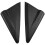 Car Side Mirror Corner Triangle Garnish Cover Panel 1