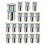 20X LED Light Bulbs for Super Bright 3014 50-SMD for Trailer 1