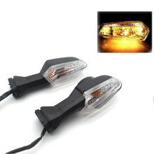 Motorcycle Front and Rear Turn Signal Light Indicator Blinker compatible Kawasaki Ninja 250 300 600 Z1000 ER-6N,A