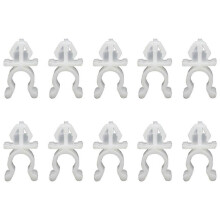 10Pcs Car Fasteners Hood Support Rod Support Clamp Fixtures compatible Nissan Pathfinder Navara Skyline T30 R32 R33 65722-01E00