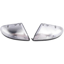 1 Pair Rearview Mirror Light Turn Signal Lamp compatible Dodge Ram 1500 2500 3500 4500 5500 2014-2018 68232479AA 68232478AA