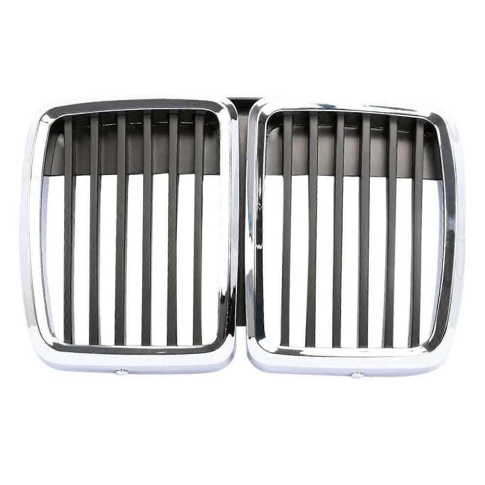 Front Hood Kidney Grille Chrom For E30 M3 3 Serie 1982-1991 Black 9152359438223