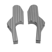 Pedana per passeggero moto compatibile con GTS300 colore titanio