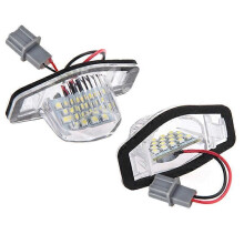 2x foutloze LED-kentekenplaatverlichting, compatibel met Fit Jazz