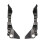 2Pc Front Bumper Mounting Holder For 1
