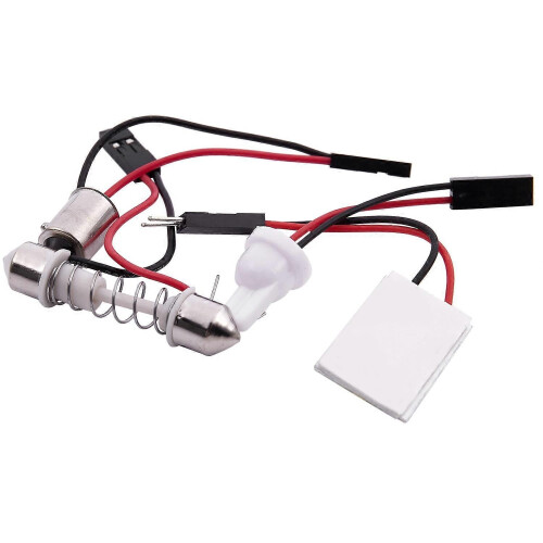 Auto Super Bright White 18 COB LED-Lampenpanel + T10-Sofittenadapter 2