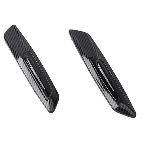 Carbon Fiber Pattern Car Dynamic LED Side Marker Light 2