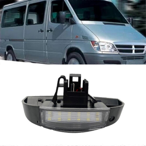 Luce targa posteriore a LED per auto compatibile con - 1