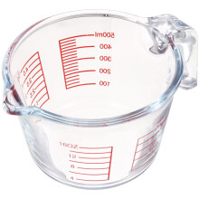 Cupán Tomhais Gloine le Scála 500ml