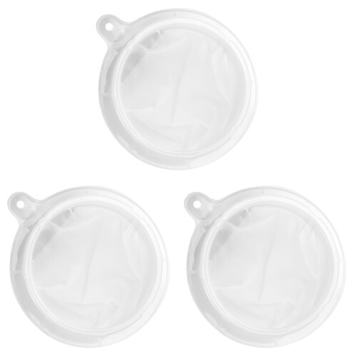 Finmaskigt silset – 3-pack, 14x13 cm