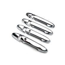Car Exterior Door Handle Cover Trim Protective for Silver