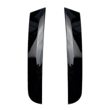 ABS Glossy Black Vertical Rear Window Side Spoiler Wing for Nissan Patrol Y62 2010 2011+ Rear Triple-cornered Cover Trim