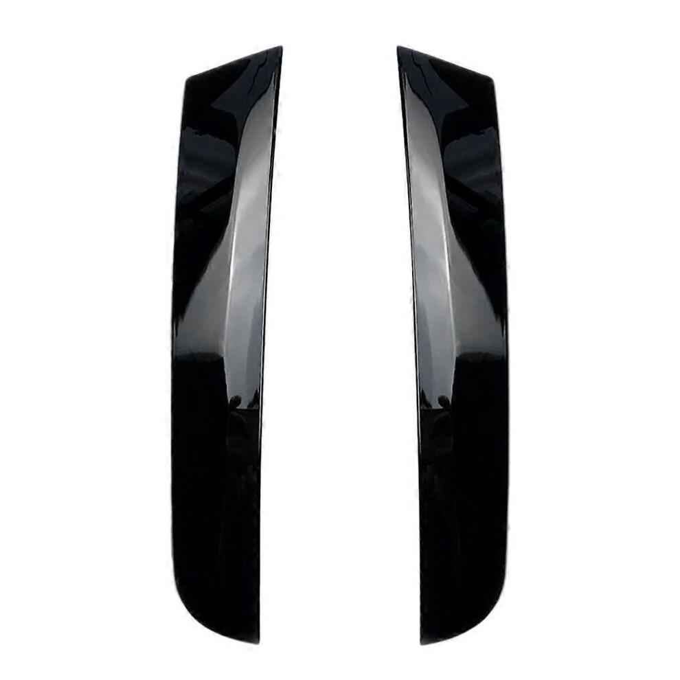 Abs Glossy Vertical Rear Window Side Spoiler Wing For Nissan Patrol Y62 2010 2011+ Rear Triple-Cornered Cover Trim Black 9152359436991