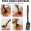 Fourchette à spaghetti en silicone – Design moderne, résistante à la chaleur, 2