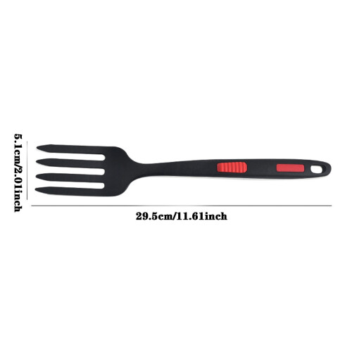 Fourchette à spaghetti en silicone – Design moderne, résistante à la chaleur, 2