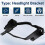 Headlight Mounting Brackets Support Fit for BMW Right 63126936090 4