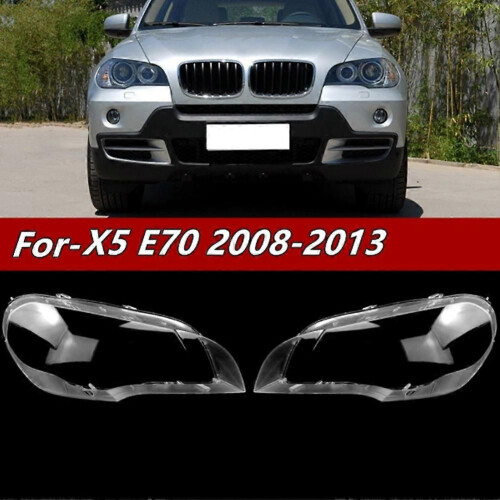 Frontscheinwerferabdeckung, Lampenschirm, Scheinwerfergehäuse, Scheinwerferlinsenabdeckung für BMW X5 2