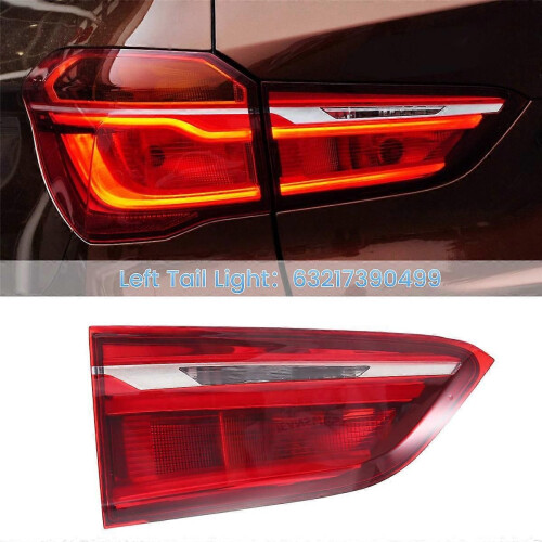 compatible X1 F48 F49 2016-2019 Car Inner LED Tail Light Replace 1