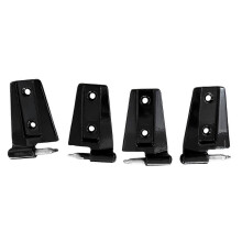 1Set/4Pcs Car Door Hinge Kit for JK 2Dr 2007-2018 Body Door Side Hinges Cover Trim