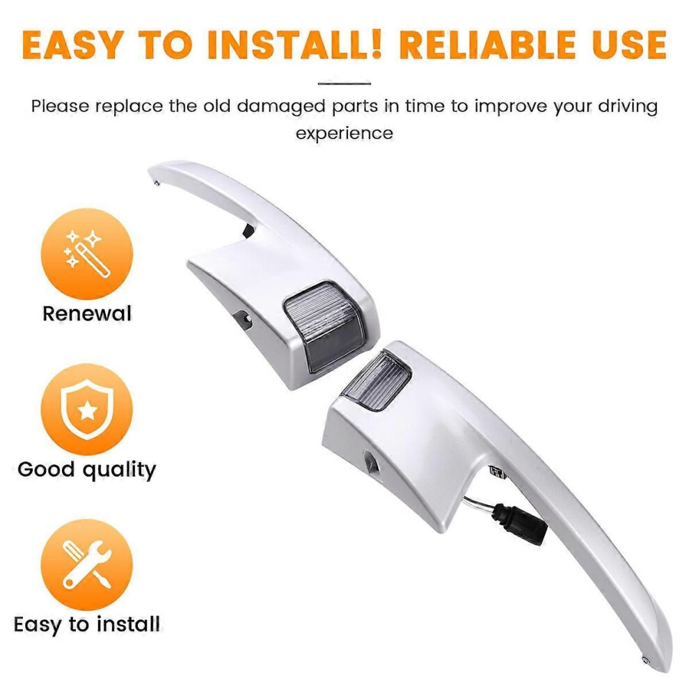 1 Pair Truck Turn Signal Lights Corner Lights Bumper Lights 82446491 82446490 Compatible Fm420 Fm460 Fmx500 9319739934380