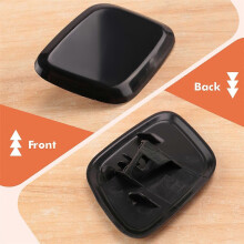 Headlight Washer Nozzle Cover Cap compatible Focus MK3 2012-2014 Front Bumper head light lamp Water Jet Lid