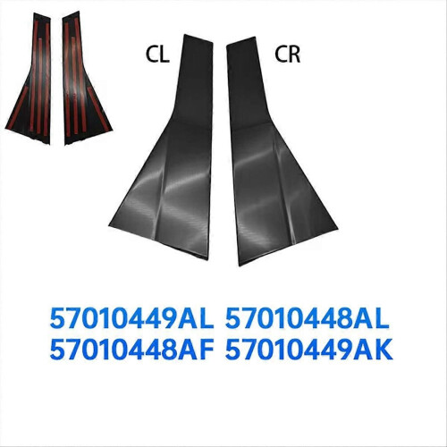 1Pair C Pillar Applique Post Trims Molding compatible for Grand 2