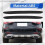 Car Rear Bumper Wind Knife Grille Trim Replace compatible for GLC 4