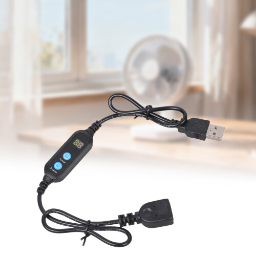 12 Stage USB Timer Extension Cord 1 Hour Increment Control for 1